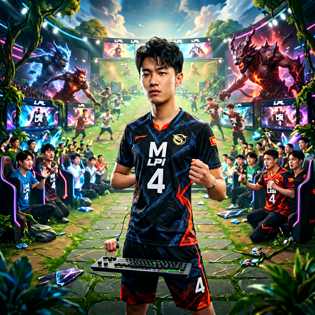 英雄联盟LOL电竞项目封面，展示LPL赛事氛围